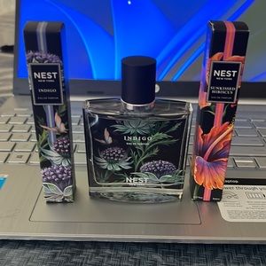 nest indigo, perfume, indigo, travel perfume, and travel, Sunkist hibiscus